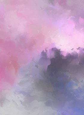 Modern sanat. Taranmış Boyalı Soyut Arkaplan. Fırça darbesi ile boyanmış. Boya darbeleri. 2B Görüntü.