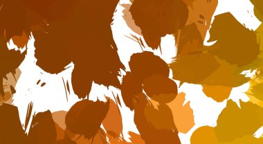 Renkli fırça darbelerinin 2B çizimi. Dekoratif doku resmi. Canlı boya desenli arka plan. Kaotik fırça darbeleri resim.