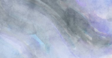 Alkol mürekkebini andıran rahatlatıcı fırça darbelerinin modern resmi. Poster, duvar sanatı, afiş, kart, kitap kapağı veya ambalaj için pastel renkli suluboya resim.