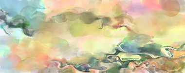 Modern sanat eserleri. Artistik suluboya fon malzemesi. Eşsiz suluboya rastgele desen. Yaratıcı soyutlama. Dijital doku duvar kağıdı. 2d illüstrasyon. 