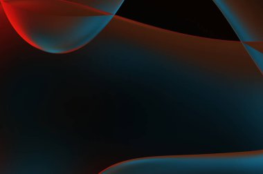 Soyut arkaplan. Değişken renk değişim dalgaları, dinamik hareketlerle. Işık dalgalarının neon renkli soyut tasarımı. Duvar kağıdı, afiş, arkaplan, kart, kitap illüstrasyonu, web sitesi.