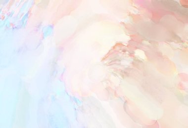 Taranmış Boyalı Soyut Arkaplan. Fırça darbesi ile boyanmış. Boya darbeleri. 2B Görüntü.