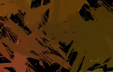 Sanatsal soyut arkaplan. Doku boyalı duvar kağıdı. Boya darbeleriyle yaratıcı bir illüstrasyon. Fırça desenli resim.