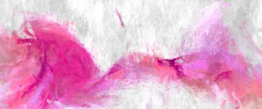 Soyut arkaplanda pürüzlü fırça darbeleri. Fırça boyası. Renkli boya darbeleri. Eşsiz duvar sanatı. Tuvaldeki modern sanat. Renkli çağdaş sanat eserleri. 