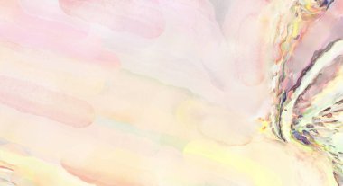 Yüzeyde suluboya vuruşlar. Sanatsal arkaplan resmi. Tablo üzerinde soyut resim. Fırça darbeleri. Çağdaş sanat. El işçiliğinin renkli dokusu. Modern resim.