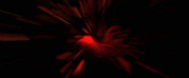 Işık parçacık izleri. Parlayan parçacıkları ve çizgileri olan ışık patlaması yıldızı. Güzel hareketli soyut ışın arkaplanı.