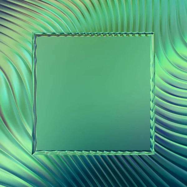 Soyut çerçeveli arkaplan. Renkli, canlı, dalgalı bir duvar kağıdı. Merkezi çerçeveli yaratıcı grafik 2d çizim. Dinamik şekilli modaya uygun sıvı örtüsü.