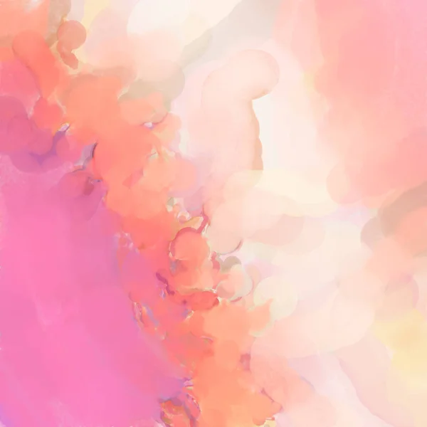 Watercolor Abstract Painting Pastel Colors Soft Color Painted Illustration Calming — Stock Photo, Image