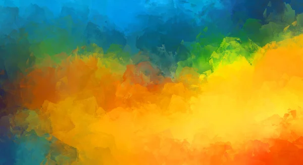 Ilustração Pinceladas Coloridas Pintura Textura Decorativa Fundo Padrão Pintura Vibrante — Fotografia de Stock