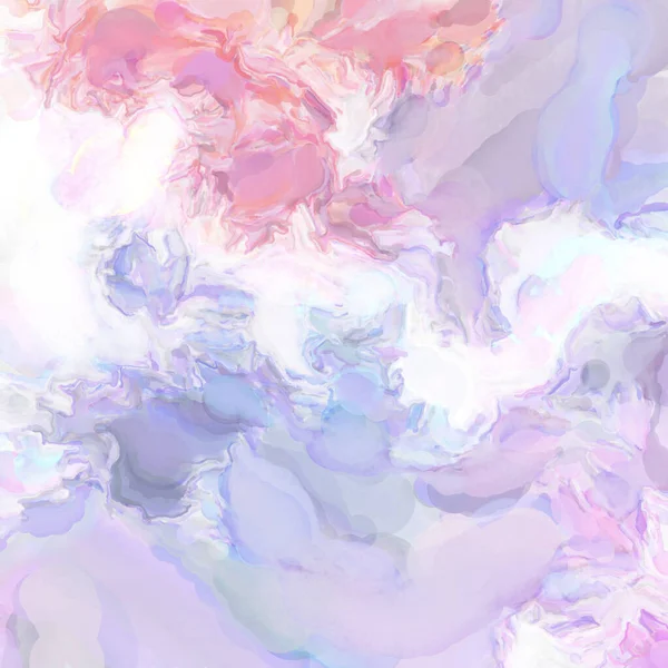 Soft Watercolor Wallpaper Artistic Painting Softly Brushed Colors Pastel Colors — Stock Photo, Image