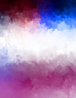 Renkli fırça darbelerinin soyut arkaplanı. fırçalanmış canlı duvar kağıdı. resmedilmiş sanat eseri. Eşsiz ve yaratıcı illüstrasyon.