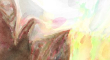 Çılgın suluboya şablonu. Yaratıcı soyutlama. Modern sanat eserleri. 2D çizim. Dijital doku duvar kağıdı. Sanatsal sulu arkaplan malzemesi.