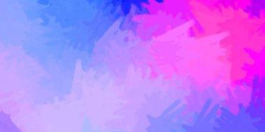 Taranmış Boyalı Soyut Arkaplan. Vahşi kaotik fırça darbeleri. Boya darbeleri. 2D İllüstrasyon. Fırça darbeli resim.