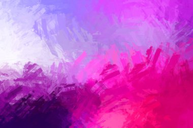 Modern sanat. Taranmış Boyalı Soyut Arkaplan. Fırça darbesi ile boyanmış. Boya darbeleri. 2B Görüntü.