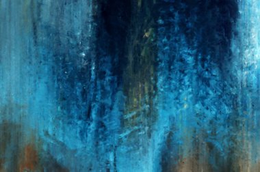 Modern sanat. Renkli çağdaş sanat eserleri. Renkli boya darbeleri. Soyut arkaplanda fırça darbeleri. Fırça boyası. Eşsiz duvar sanatı.