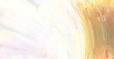 Modern fırça darbeleri. Pastel renklerde suluboya resim. Poster, duvar sanatı, afiş, kart, kitap kapağı veya ambalaj için sakinleştirici kompozisyonun yumuşak renkli çizimi. 