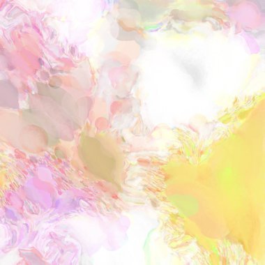 Pastel renklerde suluboya resim. Poster, duvar sanatı, afiş, kart, kitap kapağı ya da ambalaj için rahatlatıcı kompozisyonun yumuşak renkli çizimi. Modern fırça darbeleri resim.