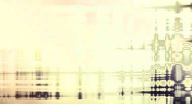 Soyut arkaplan. Yaşlanmış grunge dokusunda geometrik elementler. Farklı renk desenli grafiksel illüstrasyon.