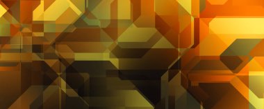 Soyut geometrik duvar kağıdı. Geometrik renkli şekiller. Çokgen arka plan. Bir teknolojinin dijital illüstrasyonuName.