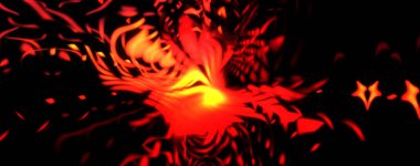 Işık parçacık izleri. Parlayan parçacıkları ve çizgileri olan ışık patlaması yıldızı. Güzel hareketli soyut ışın arkaplanı.