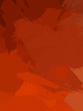 Fırça darbesi ile boyanmış. Sanatsal canlılık ve renkli duvar kâğıdı. Kaotik resim. Taranmış Boyalı Soyut Arkaplan. 