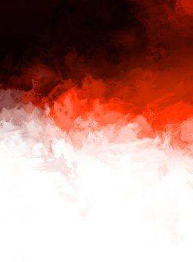 Renkli fırça darbelerinin 2D çizimi. Dekoratif desenli resim. canlı boya desenli arkaplan.