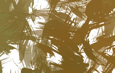 Sanatsal soyut arkaplan. Doku boyalı duvar kağıdı. Boya darbeleriyle yaratıcı bir illüstrasyon. Fırça desenli resim.