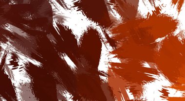 Renkli fırça darbelerinin 2B çizimi. Dekoratif doku resmi. Canlı boya desenli arka plan. Kaotik fırça darbeleri resim.