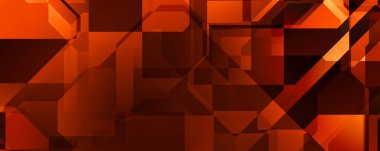 Soyut geometrik duvar kağıdı. Geometrik renkli şekiller. Çokgen arka plan. Bir teknolojinin dijital illüstrasyonuName.