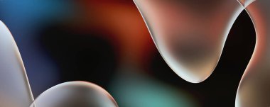 Soyut arkaplan. Değişken renk değişim dalgaları, dinamik hareketlerle. Işık dalgalarının neon renkli soyut tasarımı. Duvar kağıdı, afiş, arkaplan, kart, kitap illüstrasyonu, web sitesi.