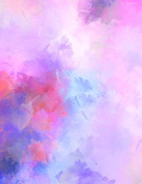 Sanatsal canlılık ve renkli duvar kağıdı. Taranmış Soyut Arkaplan. Fırça darbeli resim. 