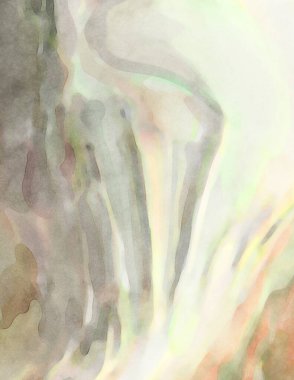 2D çizim. Sanatsal arkaplan resmi. Tablo üzerinde soyut resim. Çağdaş sanat. El yapımı resim. Renkli doku. Modern sanat eserleri. Yüzeyde suluboya fırça darbeleriyle boyama.