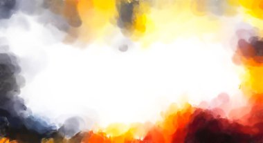 Yüzeyde suluboya vuruşlar. Sanatsal arkaplan resmi. Tablo üzerinde soyut resim. Fırça darbeleri. Çağdaş sanat. El işçiliğinin renkli dokusu. Modern resim.