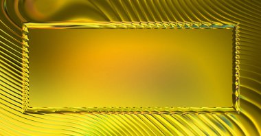 Soyut çerçeveli arkaplan. Renkli, canlı, dalgalı bir duvar kağıdı. Merkezi çerçeveli yaratıcı grafik 2d çizim. Dinamik şekilli modaya uygun sıvı örtüsü.