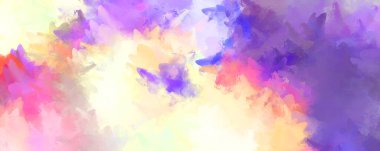 Sanatsal canlılık ve renkli duvar kağıdı. Taranmış Soyut Arkaplan. Fırça darbeli resim. 