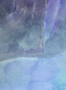 Alkol mürekkebini andıran rahatlatıcı fırça darbelerinin modern resmi. Poster, duvar sanatı, afiş, kart, kitap kapağı veya ambalaj için pastel renkli suluboya resim.