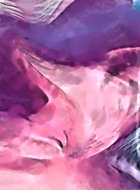 Modern sanat. Renkli çağdaş sanat eserleri. Renkli boya darbeleri. Soyut arkaplanda fırça darbeleri. fırça boyası.