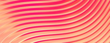 Soyut arkaplan. Renkli dalgalı yansıtıcı duvar kağıdı. Duvar kağıdı, afiş, arkaplan, kart, kitap kapağı veya web sitesi için grafiksel resimleme.