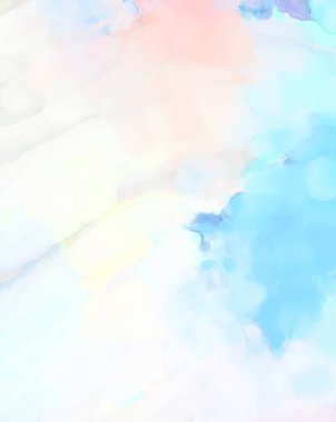 Taranmış Boyalı Soyut Arkaplan. Fırça darbesi ile boyanmış. Boya darbeleri. 2B Görüntü.