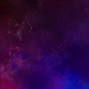 Canlı fırça darbeleriyle boyanmış. Renkli desenli resim. Fırçalanmış duvar kağıdını boya.