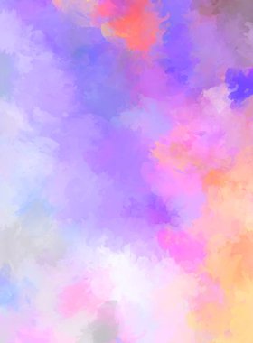 Sanatsal canlılık ve renkli duvar kağıdı. Taranmış Soyut Arkaplan. Fırça darbeli resim. 