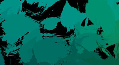 Sanatsal soyut arkaplan. Doku boyalı duvar kağıdı. Boya darbeleriyle yaratıcı bir illüstrasyon. Fırça desenli resim.