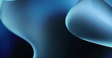 Soyut arkaplan. Değişken renk değişim dalgaları, dinamik hareketlerle. Işık dalgalarının neon renkli soyut tasarımı. Duvar kağıdı, afiş, arkaplan, kart, kitap illüstrasyonu, web sitesi.