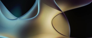 Soyut arkaplan. Değişken renk değişim dalgaları, dinamik hareketlerle. Işık dalgalarının neon renkli soyut tasarımı. Duvar kağıdı, afiş, arkaplan, kart, kitap illüstrasyonu, web sitesi.