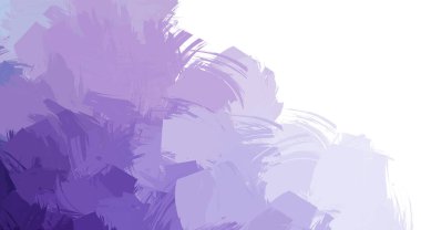 Taranmış Boyalı Soyut Arkaplan. Vahşi kaotik fırça darbeleri. Boya darbeleri. 2D İllüstrasyon. Fırça darbeli resim. 