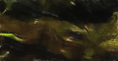 Modern sanat. Renkli çağdaş sanat eserleri. Renkli boya darbeleri. Soyut arkaplanda fırça darbeleri. fırça boyası.