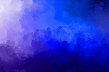 Renkli fırça darbelerinin 2D çizimi. Dekoratif desenli resim. canlı boya desenli arkaplan.