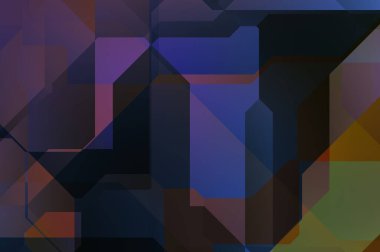 Dinamik bileşime sahip minimalist düz stil içinde modayı takip eden geometrik soyut arkaplan. 