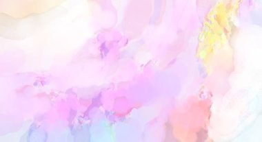 Taranmış Boyalı Soyut Arkaplan. Fırça darbesi ile boyanmış. Boya darbeleri. 2B Görüntü.