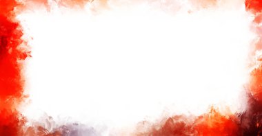 Modern sanat. Taranmış Boyalı Soyut Arkaplan. Fırça darbesi ile boyanmış. Boya darbeleri. 2B Görüntü